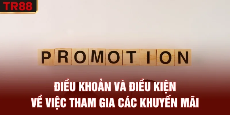 Điều khoản và điều kiện về việc tham gia các khuyến mãi